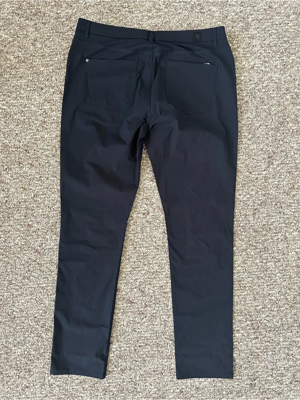 Vuori Meta Pant Athletic Slim Fit (Black)